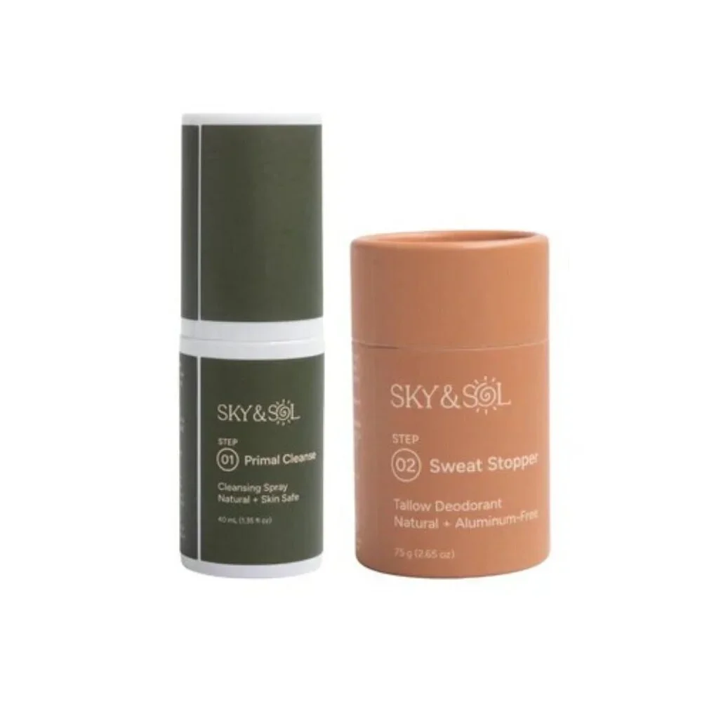NWT Sky and Sol Two-Step Freshness Formula - Natural Deodorant System